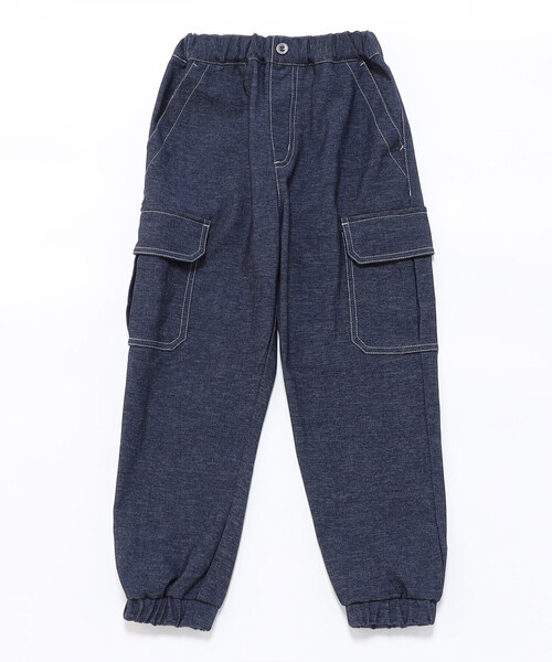 COMME CA ISM（コムサイズム）の「デニムライクストレッチジョガーパンツ（デニムパンツ・キッズ・ネイビー・100cm/110cm/120cm/130cm/140cm/150cm）」の15枚目の写真
