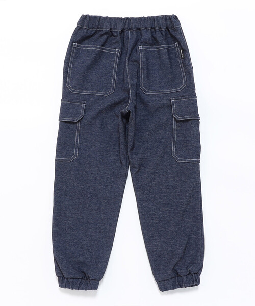 COMME CA ISM（コムサイズム）の「デニムライクストレッチジョガーパンツ（デニムパンツ・キッズ・ネイビー・100cm/110cm/120cm/130cm/140cm/150cm）」の5枚目の写真