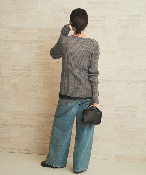 RIB BUTTON カーディガン（カーディガン/ボレロ）｜Plage（プラージュ