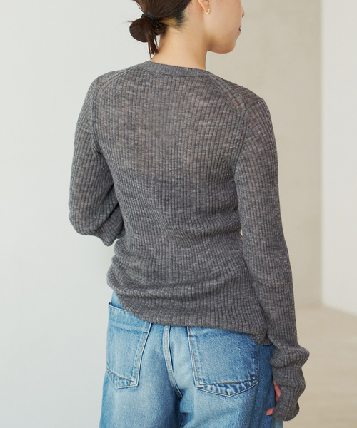 RIB BUTTON カーディガン（カーディガン/ボレロ）｜Plage（プラージュ