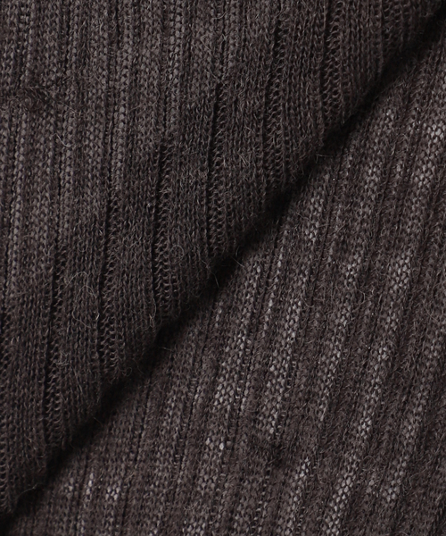 plage(プラージュ)の「RIB BUTTON カーディガン(カーディガン/ボレロ・レディース・グレー/ブラウン・FREE)」の3枚目の写真