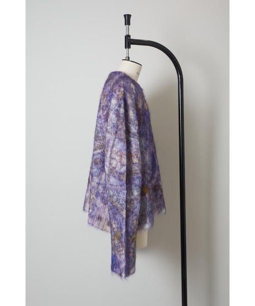 SHINYAKOZUKA（シンヤコヅカ）の「DIVE INTO KNITTED FEAST（ニット/セーター・メンズ・パープル系・MEDIUM/LARGE）」の3枚目の写真