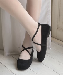 Birthday room(バースデイルーム)のスエードライクバレエシューズ/suede-like ballet flats(バレエシューズ)