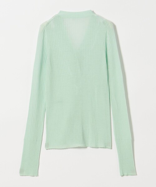 conte＞シアー リブ Vネックカーディガン（カーディガン/ボレロ