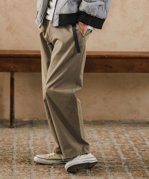 セール】mp14145- Belted Easy Pants イージーパンツ(NF-252-WR021