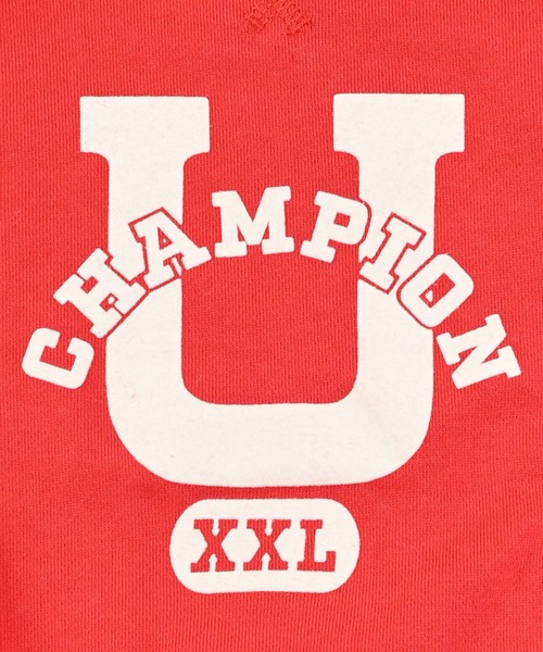 MARKEY'S(マーキーズ)の「【Champion】別注フロッキーロゴロンパース(ロンパース・キッズ・杢グレー/レッド/キナリ・70/80)」の12枚目の写真