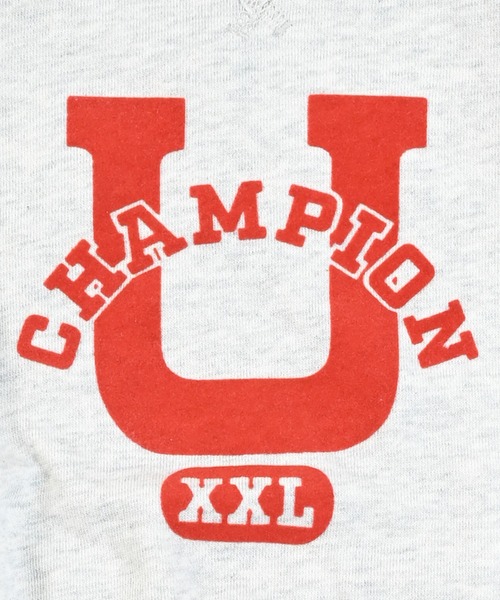 MARKEY'S(マーキーズ)の「【Champion】別注フロッキーロゴロンパース(ロンパース・キッズ・杢グレー/レッド/キナリ・70/80)」の13枚目の写真