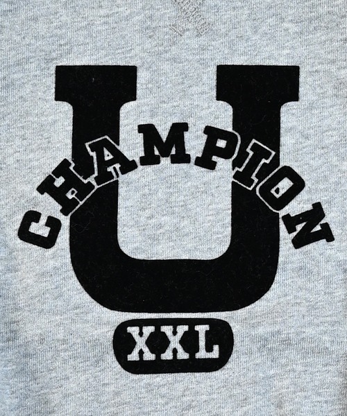 MARKEY'S(マーキーズ)の「【Champion】別注フロッキーロゴロンパース(ロンパース・キッズ・杢グレー/レッド/キナリ・70/80)」の14枚目の写真