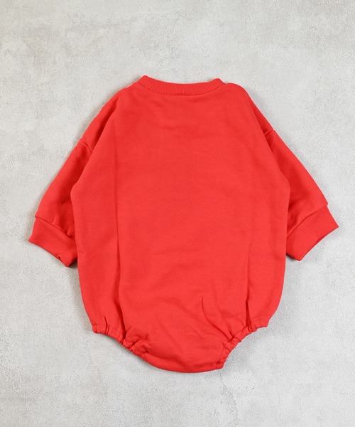 MARKEY'S(マーキーズ)の「【Champion】別注フロッキーロゴロンパース(ロンパース・キッズ・杢グレー/レッド/キナリ・70/80)」の16枚目の写真