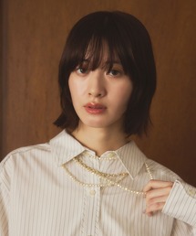 EIMY ISTOIRE | メタルコンビパールネックレス(ネックレス)