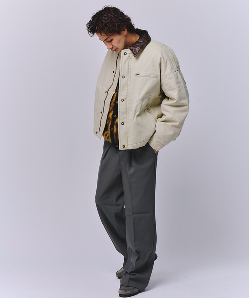 Wrangler（ラングラー）の「Wrangler/ラングラー WRANCHER WIDE（スラックス・メンズ・グレー/ブラック・LARGE/MEDIUM/SMALL）」の15枚目の写真