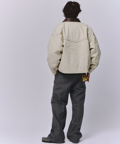 Wrangler（ラングラー）の「Wrangler/ラングラー WRANCHER WIDE（スラックス・メンズ・グレー/ブラック・LARGE/MEDIUM/SMALL）」の18枚目の写真