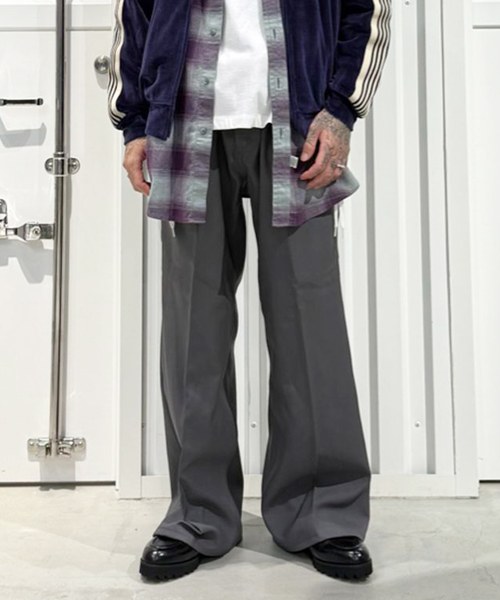 Wrangler（ラングラー）の「Wrangler/ラングラー WRANCHER WIDE（スラックス・メンズ・グレー/ブラック・LARGE/MEDIUM/SMALL）」の19枚目の写真