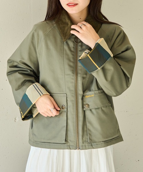 Barbour(バブアー)の「【Barbour】barbour winnie casual jacket(その他アウター・レディース・ベージュ/カーキ/ブラック・8/10)」の1枚目の写真
