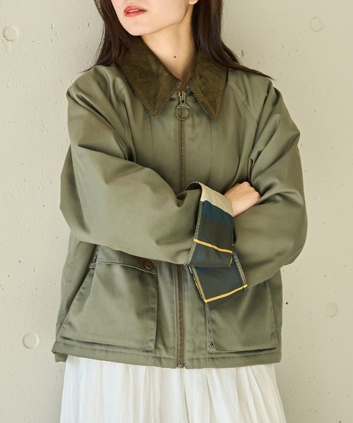 Barbour(バブアー)の「【Barbour】barbour winnie casual jacket(その他アウター・レディース・ベージュ/カーキ/ブラック・8/10)」の5枚目の写真