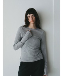 HER. | カシミヤシルクブレンドシアーテレコPO(Tシャツ/カットソー)