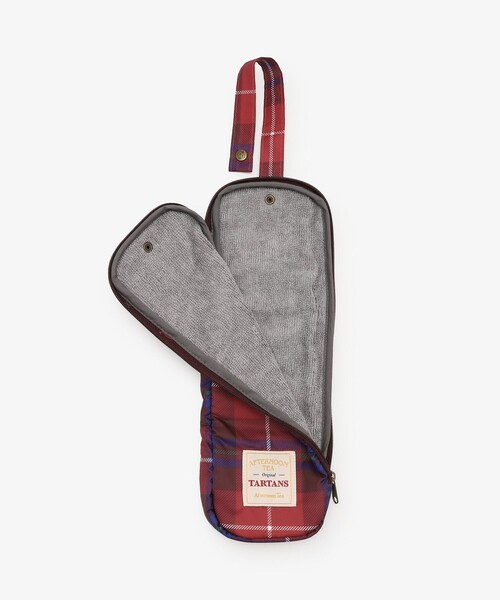 Afternoon Tea（アフタヌーンティー）の「タータンチェック柄傘カバー/Afternoon Tea Original Tartans（折りたたみ傘・レディース・レッド/グリーン・ONE SIZE）」の9枚目の写真