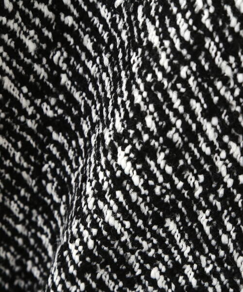 PROPORTION BODY DRESSING（プロポーションボディドレッシング）の「金ボタン付きツイードミドルジャケット / 1215255116（テーラードジャケット・レディース・ブラック/ブラウン・MEDIUM/SMALL）」の18枚目の写真