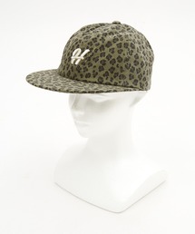 an meets zakka（アンミツザッカ）の「an meets zakka レトロレオパードウォッシュドコットンワンポイント刺繍6パネルキャップ（キャップ）」