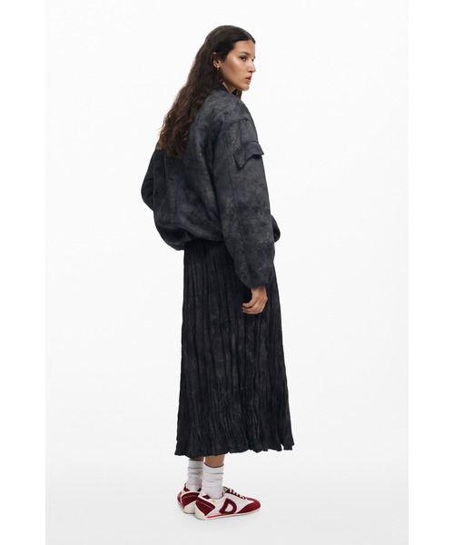 山本香雲 枯樹掛軸 H36