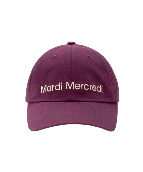 mardi mercredi キャップ CAP MARDI MERCREDI LOGO / キャップ マルディメクルディ ロゴ