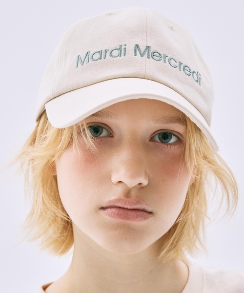 CAP MARDI MERCREDI LOGO（キャップ）｜Mardi Mercredi（マルディ
