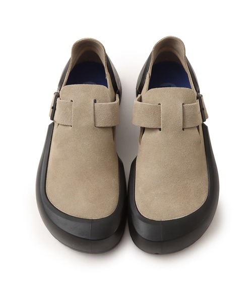 BIRKENSTOCK（ビルケンシュトック）の「BIRKENSTOCK REYKJAVIK LENB TAUPE / ビルケンシュトック レイキャビク レンブ トープ（スリッポン・メンズ・ベージュ・26.0cm/26.5cm/27.0cm/28.0cm/28.5cm）」の3枚目の写真
