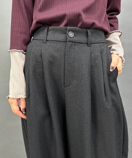 NICOLE white（ニコルホワイト）の「【セットアップ対応】パンツ（その他パンツ・レディース・ブラック・FREE）」の11枚目の写真