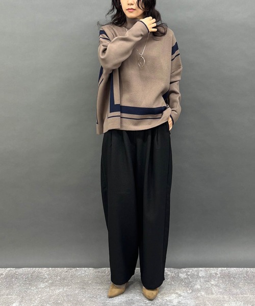 NICOLE white（ニコルホワイト）の「【セットアップ対応】パンツ（その他パンツ・レディース・ブラック・FREE）」の12枚目の写真