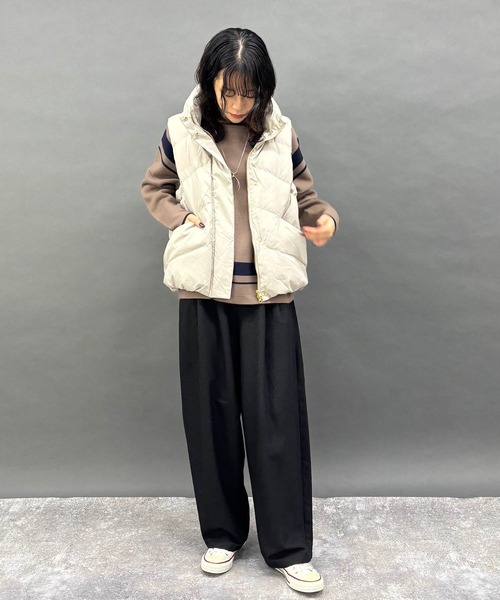 NICOLE white（ニコルホワイト）の「【セットアップ対応】パンツ（その他パンツ・レディース・ブラック・FREE）」の14枚目の写真