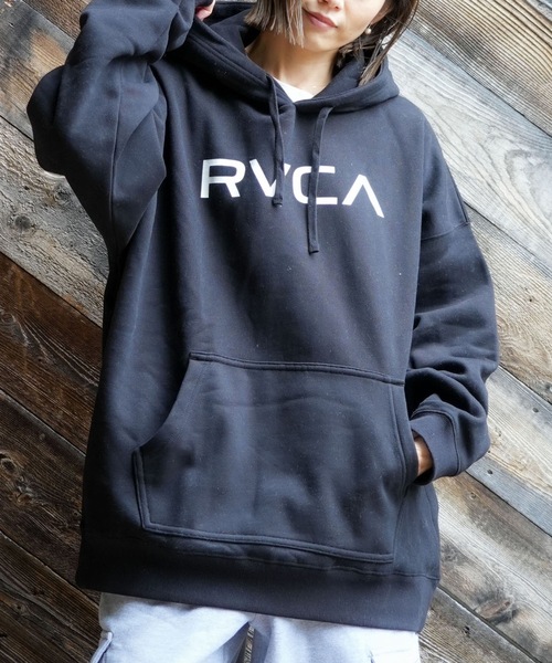 RVCA（ルーカ）の「RVCA メンズ BIG RVCA FADE HD パーカー 【2025年秋冬モデル】 @autumn/ルーカロゴプルオーバーパーカー・フーディー（パーカー・メンズ・ブラック/ヘザーグレー/チャコール/ホワイト系その他/ホワイト・SMALL/MEDIUM/LARGE/X-LARGE）」の3枚目の写真