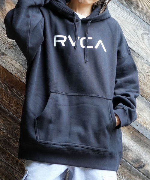 RVCA（ルーカ）の「RVCA メンズ BIG RVCA FADE HD パーカー 【2025年秋冬モデル】 @autumn/ルーカロゴプルオーバーパーカー・フーディー（パーカー・メンズ・ブラック/ヘザーグレー/チャコール/ホワイト系その他/ホワイト・SMALL/MEDIUM/LARGE/X-LARGE）」の16枚目の写真
