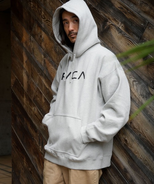 RVCA（ルーカ）の「RVCA メンズ BIG RVCA FADE HD パーカー 【2025年秋冬モデル】 @autumn/ルーカロゴプルオーバーパーカー・フーディー（パーカー・メンズ・ブラック/ヘザーグレー/チャコール/ホワイト系その他/ホワイト・SMALL/MEDIUM/LARGE/X-LARGE）」の21枚目の写真