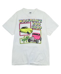 【USED】90’s anvil “ROD SHOP” レーシング Tシャツ USA製