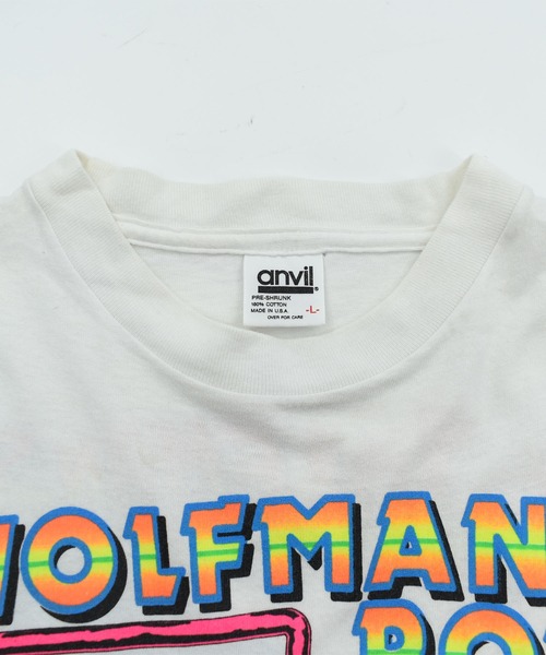 ANVIL(アンヴィル)の「【USED】90’s anvil “ROD SHOP” レーシング Tシャツ USA製(Tシャツ/カットソー・メンズ・ホワイト・LARGE)」の7枚目の写真