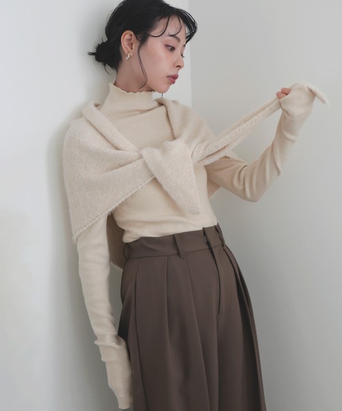 トライアングルマルチニットストール（ストール/ショール）｜LIAN