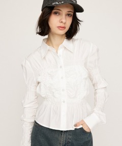 Multiway Taffeta Blouse/マルチウェイタフタブラウス（シャツ