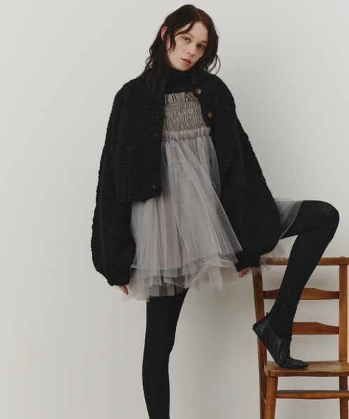 2wayニットカーディガン（ニット/セーター）｜PERNA（ペルナ）の