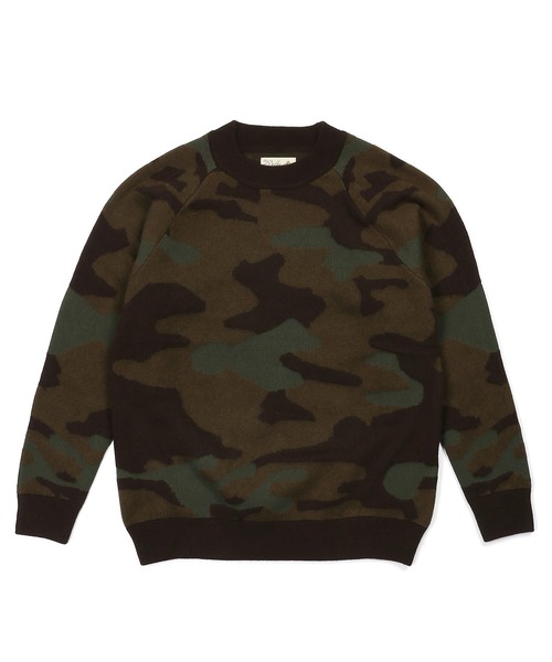 激レア⭐️Polo Country 90s カモ 迷彩 ウールニット セーター 激レア⭐️Polo Country 90s カモ 迷彩 ウールニット セーター 激レア