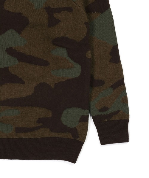 BoTT 迷彩柄 ニットセーター Amazon.co.jp: セーター レディース 迷彩柄 カモフラ ニットセーター