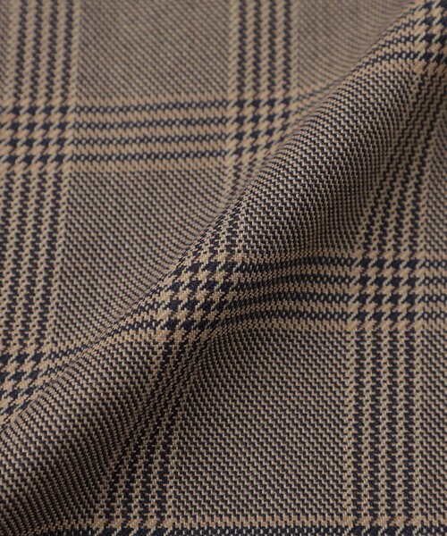 CAST:（キャストコロン）の「【CAST COLON】フェイクレイヤードチェックジャケット（テーラードジャケット・レディース・グレー/ベージュ・S/M）」の16枚目の写真