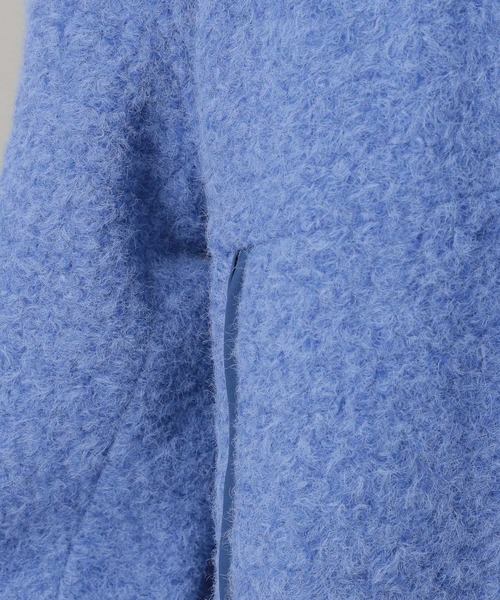 A part by(アパートバイ)の「【セットアップ対応】ブラッシュドメルトンブルゾン(ブルゾン・レディース・チャコールグレー/アイボリー/ブルー系その他4・FREE)」の17枚目の写真