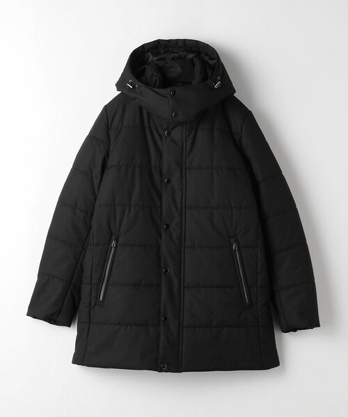 セール】中綿 メランジ フーディ ミドルブルゾン ‐はっ水‐＜A DAY IN