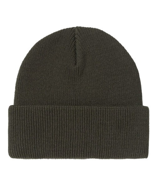 Carhartt WIP（カーハートダブリューアイピー）の「Carhartt WIP OHIO BEANIE（カーハートワークインプログレス オハイオ ビーニー）（ニットキャップ/ビーニー・メンズ・ブラック/レッド系/オリーブ・ONE SIZE）」の5枚目の写真