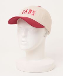 VANS | VANS ヴァンズ College Logo Low Cap バッグ 125K7160300 BEIGE/RED(キャップ)