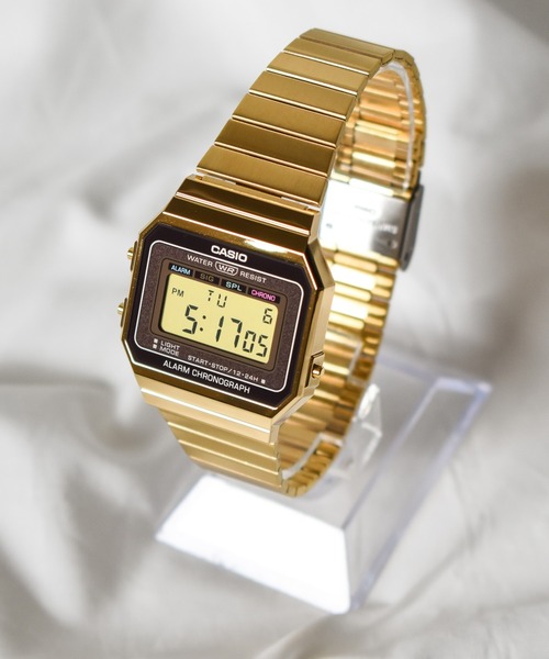 CASIO(カシオ)の「【RES】【CASIO】メタルデジタルクラシック(デジタル腕時計・メンズ・ゴールド/シルバー系その他/シルバー・FREE)」の3枚目の写真