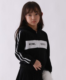 【10C REPIPI】ベロアキリカエZIPパーカー