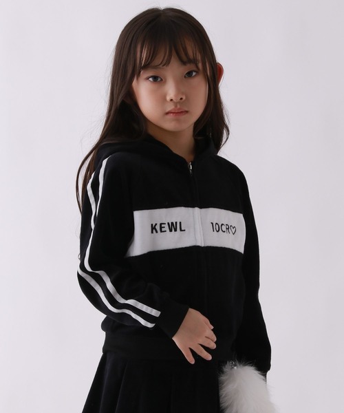 セール】【10C REPIPI】ベロアキリカエZIPパーカー（パーカー