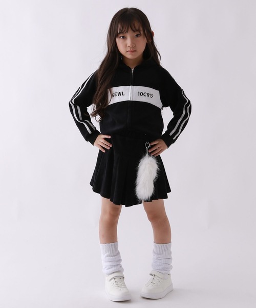 repipi armario（レピピ アルマリオ）の「【10C REPIPI】ベロアキリカエZIPパーカー（パーカー・キッズ・サックスブルー/ブラック/グレー・130/120/110）」の22枚目の写真