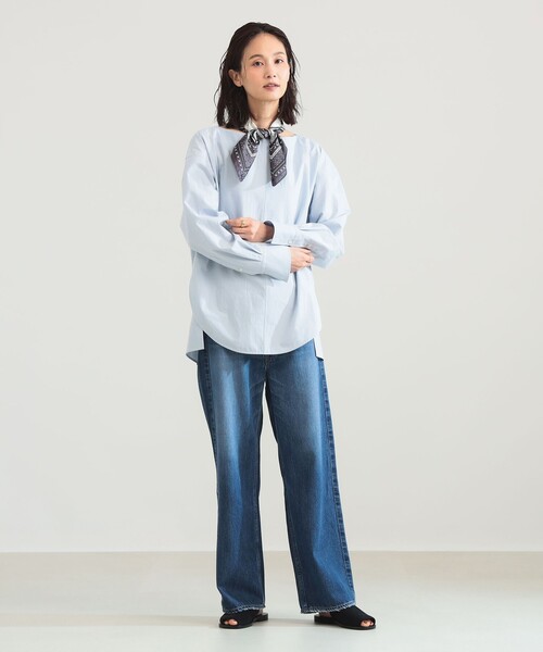 Demi-Luxe BEAMS（デミルクス ビームス）の「【別注】upper hights / THE OLIVIA デニムパンツ（デニムパンツ・レディース・ブルー系その他4・23/22/25/24）」の3枚目の写真